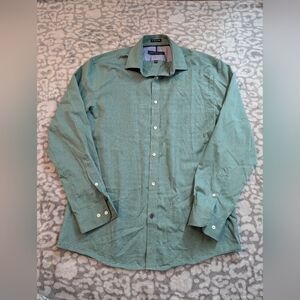 Tommy Hilfiger Green Casual Button-Down Shirt